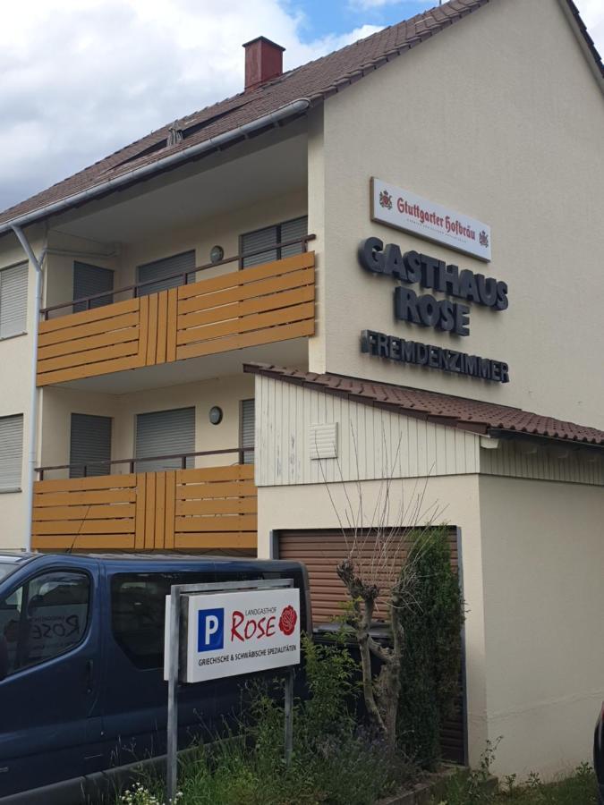 Landgasthof Rose Hotel Дитцинген Екстериор снимка
