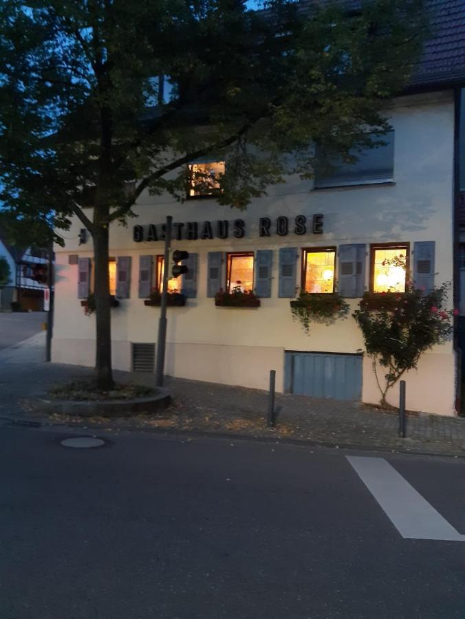 Landgasthof Rose Hotel Дитцинген Екстериор снимка