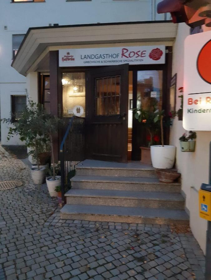 Landgasthof Rose Hotel Дитцинген Екстериор снимка