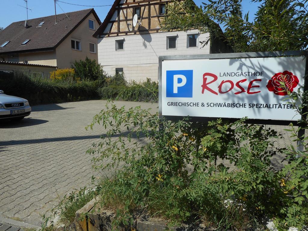 Landgasthof Rose Hotel Дитцинген Екстериор снимка